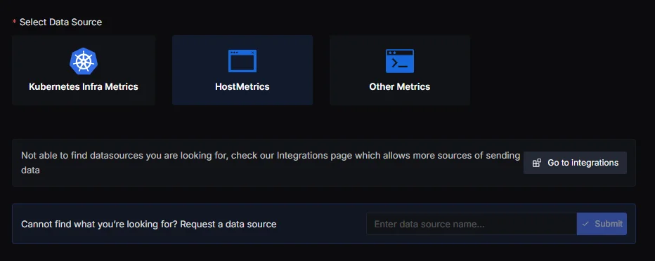 Select the Appropriate Data Source for Implementing SLO Monitoring